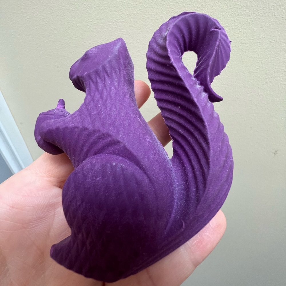 JONATHAN ADLER Giant Purple Squirrel Eraser - Picture 8 of 10
